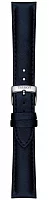 Paski i części Pasek Tissot Skórzany Wegański Niebieski 18mm T852050305