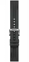 Paski i części Pasek Gumowy Tissot Szary 22mm Supersport T603047710