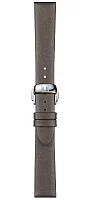 Paski i części Pasek Skórzany Tissot Szary 16mm z Zapięciem Motylkowym Glendora T600045322