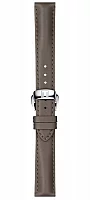 Paski i części Pasek Skórzany Tissot Szary 15mm z Zapięciem Motylkowym T-My Lady T600045077