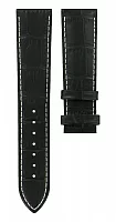 Paski i części Pasek Skórzany Tissot Czarny 20mm Tradition Chrono T610031122