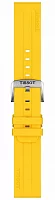 Paski i części Pasek Tissot Żółty Gumowy 22mm T852050993