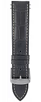 Paski i części Pasek Zeppelin Czarny 22mm ZE-9L322617013CN2220