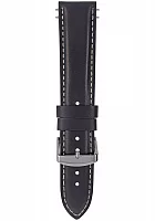 Paski i części Pasek Zeppelin Czarny 22mm ZE-9L0413CN2220
