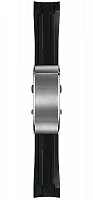 Paski i części Pasek Gumowy Certina Czarny 21mm z Zapięciem Motylkowym DS Action Chrono C603020739