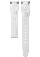 Paski i części Pasek Gumowy Longines Biały 17mm Conquest Lady 29.5 L682170809