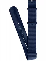 Paski i części Pasek Materiałowy Longines NATO Niebieski 19mm Legend Diver 39 L682166493