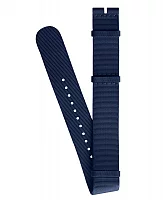 Paski i części Pasek Materiałowy Longines Niebieski 21.5mm Conquest Gent 39/42 L682166499
