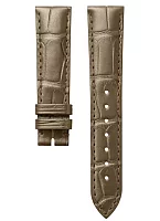 Paski i części Pasek Skórzany Longines Aligator Beżowy 18mm Master Collection L682164446