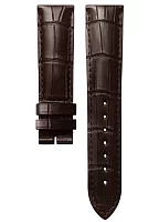 Paski i części Pasek Skórzany Longines Aligator Brązowy 21mm Flagship L682166618