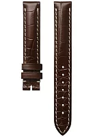 Paski i części Pasek Skórzany Longines Aligator Brązowy XL 14mm Evidenza Lady L682110216