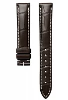 Paski i części Pasek Skórzany Longines Aligator Brązowy XL 15mm Master Collection Lady L682135795