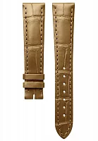 Paski i części Pasek Skórzany Longines Aligator Brązowy XL 17mm Dolcevita Lady L682167650