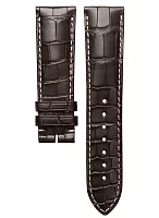 Paski i części Pasek Skórzany Longines Aligator Brązowy XS 22mm Master Collection Retrograde L682120165