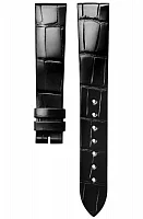 Paski i części Pasek Skórzany Longines Aligator Czarny XL 16mm La Grande Classique L682135012