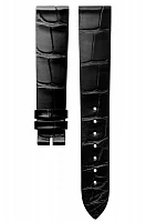 Paski i części Pasek Skórzany Longines Aligator Czarny XL 16mm La Grande Classique L682167145