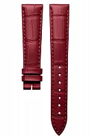 Paski i części Pasek Skórzany Longines Aligator Czerwony XS 17mm Dolcevita Lady L682167326