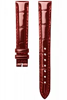 Paski i części Pasek Skórzany Longines Aligator Jasnoczerwony XS 14mm Evidenza L682167107