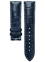 Paski i części Pasek Skórzany Longines Aligator Niebieski 22mm Master Collection L682159818