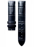 Paski i części Pasek Skórzany Longines Aligator Niebieski XL 19mm Flagship Heritage L682169478