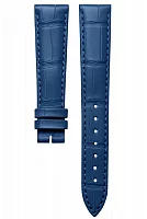 Paski i części Pasek Skórzany Longines Aligator Niebieski XS 17mm Dolcevita Lady L682167337