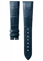 Paski i części Pasek Skórzany Longines Aligator Niebieski XS 20mm La Grande Classique L682155060