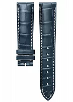 Paski i części Pasek Skórzany Longines Aligator Niebieski XS 21mm Master Collection L682153046