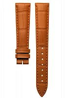 Paski i części Pasek Skórzany Longines Aligator Pomarańczowy XL 17mm Dolcevita Lady L682167315
