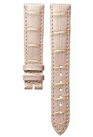 Paski i części Pasek Skórzany Longines Aligator Różowy XL 16mm Mini Dolcevita L682170883