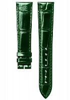 Paski i części Pasek Skórzany Longines Aligator Zielony 17mm Dolcevita Lady L682166947