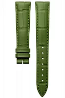 Paski i części Pasek Skórzany Longines Aligator Zielony XS 17mm Dolcevita Lady L682167320