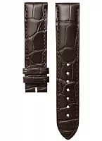 Paski i części Pasek Skórzany Longines Brązowy XL 19mm Record L682152144