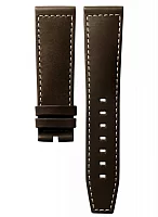 Paski i części Pasek Skórzany Longines Brązowy XL 22mm Spirit 42 L682159918
