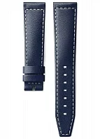 Paski i części Pasek Skórzany Longines Niebieski 19mm Spirit 40 L682166427