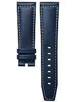 Paski i części Pasek Skórzany Longines Niebieski XL 22mm Spirit 42 L682160153