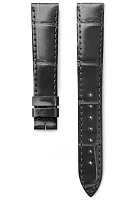 Paski i części Pasek Skórzany Longines Szary 15mm Dolcevita Lady L682162710
