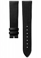 Paski i części Pasek Materiałowy Longines Czarny 19mm Elegant Collection L682166042