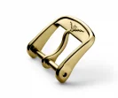 Paski i części Zapięcie Klamra Longines 16mm Yellow Gold PVD L649101656
