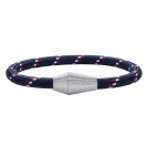Paul Hewitt Bransoletka Conic Rozmiar XL Silver Nylon Navy Blue Red White PH002755