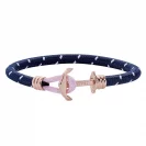 Paul Hewitt Bransoletka Phreps Lite Rozmiar S Rose Gold Nylon Navy Blue White Light Pink PH002255