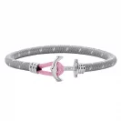 Paul Hewitt Bransoletka Phreps Lite Rozmiar S Silver Nylon Grey White Light Pink PH002237