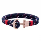 Paul Hewitt Bransoletka Phreps Rozmiar S Rose Gold Nylon Navy Blue Red White PH002301