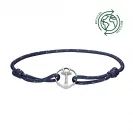 Paul Hewitt Bransoletka Re/Brace Rozmiar L/XL Silver Navy Blue PH002175