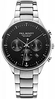 Paul Hewitt Chrono Line Solar Black Dial PH-W-0301