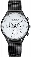 Paul Hewitt Chrono Line Solar White Dial Black Mesh PH-W-0300