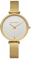 Paul Hewitt Lagoona White Dial Gold Mesh PH-LA-G-W-45S