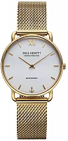 Paul Hewitt Sailor Line Solar White Dial Gold Mesh PH-W-0316