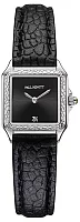 Paul Hewitt Petite Soleil Tortue Black Dial Black Leather Strap PH-W-2021