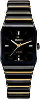 Rado Anatom Automatic Black Dial Ceramic Bracelet Gold PVD Diamonds 27.5mm R10263702