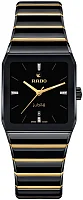 Rado Anatom M Automatic Black Dial Ceramic Bracelet Gold PVD Diamonds R10263702